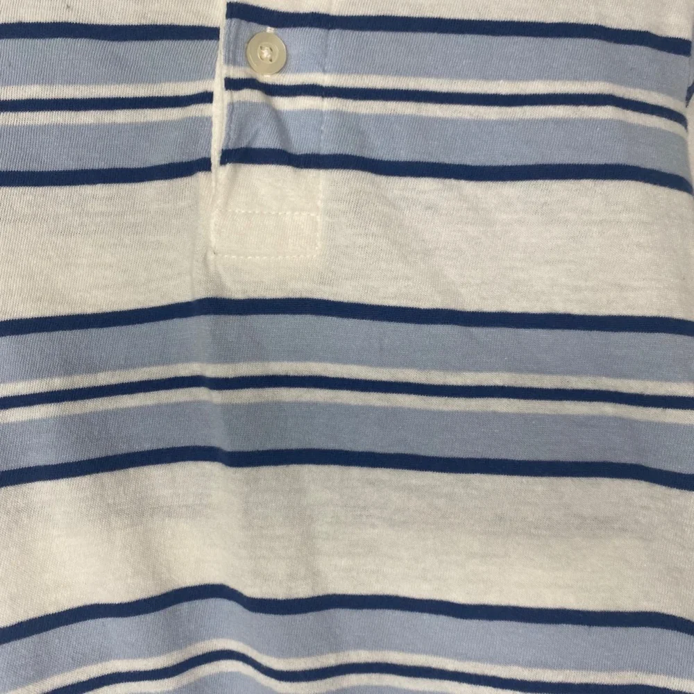 The Children's Place Blue & White Striped Polo Size 3T